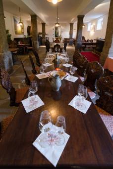 Museo del vino Castel Rametz - Sala per la degustazione di vini